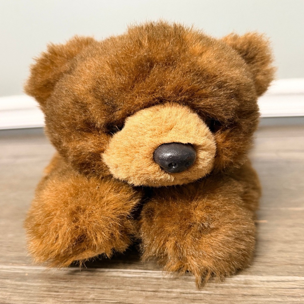 Vintage 1996 Ty Classic Cubbie Brown Bear Plush